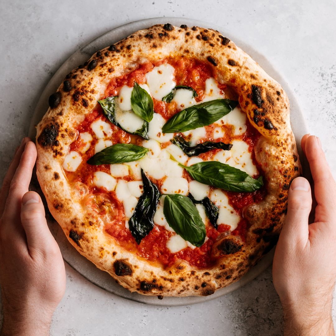 Pizza with Chilli Bomb and Mozzarella