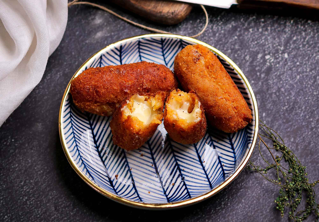Stuffed Zarai Croquettes