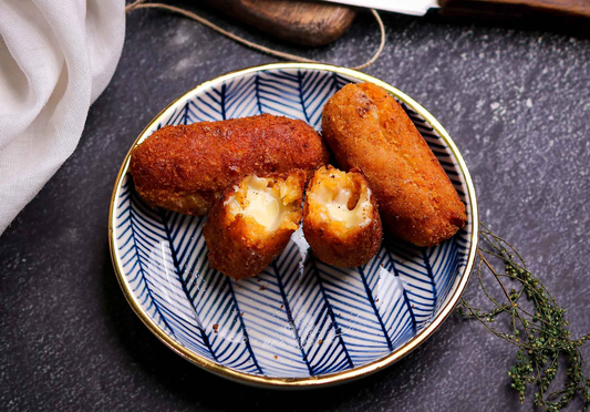 Stuffed Zarai Croquettes