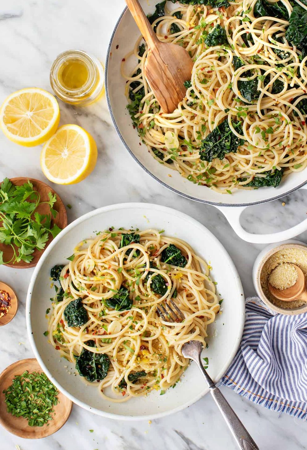 Aglio e Olio with Parmesan