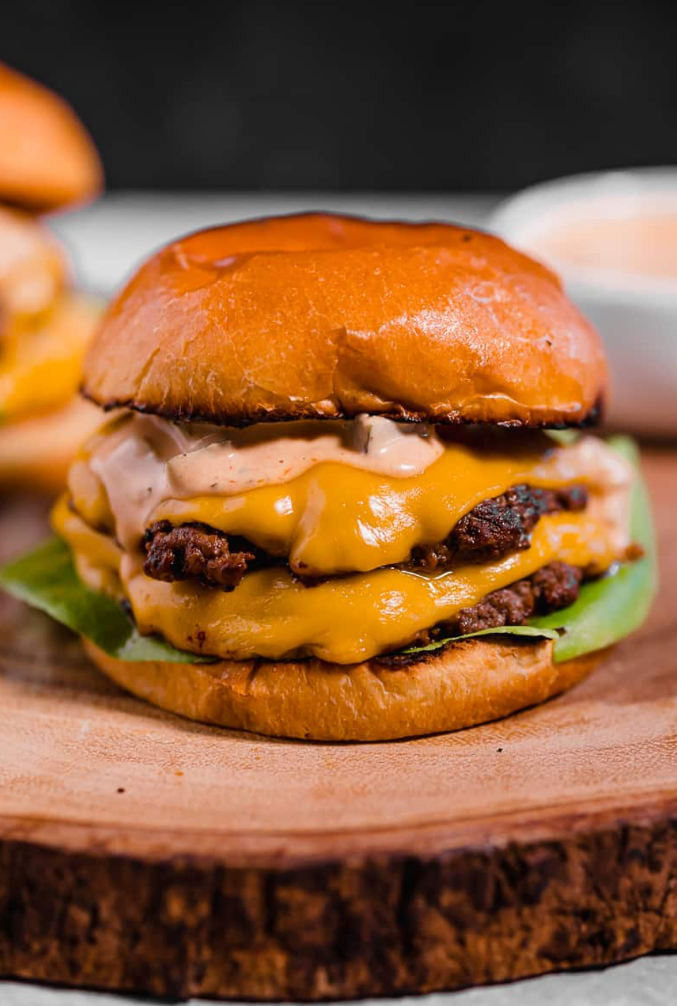 Cheddar Smash Burgers